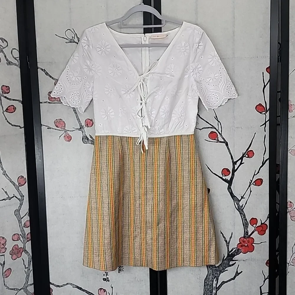 Tory Burch Dress Size 4 - Picture 2 of 10